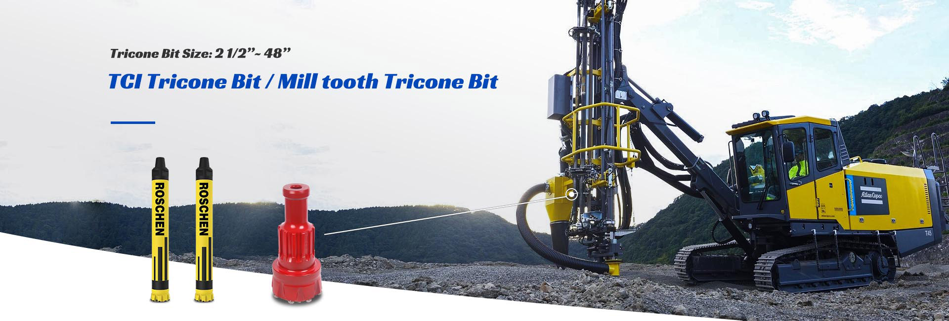 DTH Drill Bit Products Application