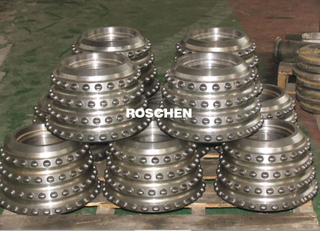 TBM Cutters with inserted teeth