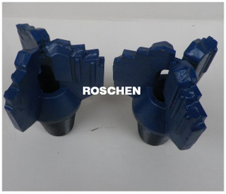 Step Type Drag Bits with Chevron Type 