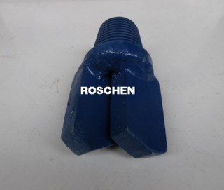 Chevron and Step type drag bits 